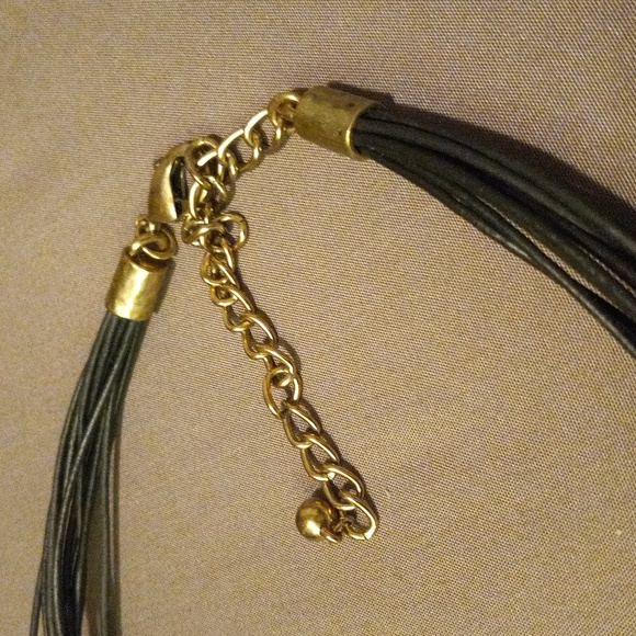 Chico's Gold and Black Adjustable Necklace - Picture 5 of 6